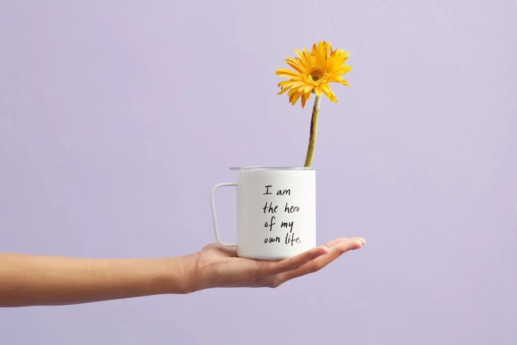 A custom mug adorned with the client's name or a special message adds a personal touch to their daily coffee or tea ritual.