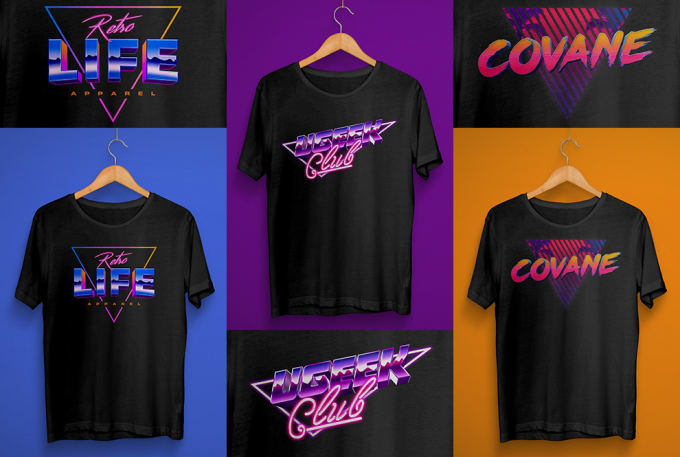 80s T Shirt Design: A Blast from the Past