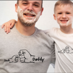 Father and Son Personalised T shirts | Matching Family Apparel