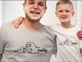 Father and Son Personalised T shirts | Matching Family Apparel